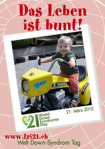 Plakataktion 2010 'Das Leben ist bunt'