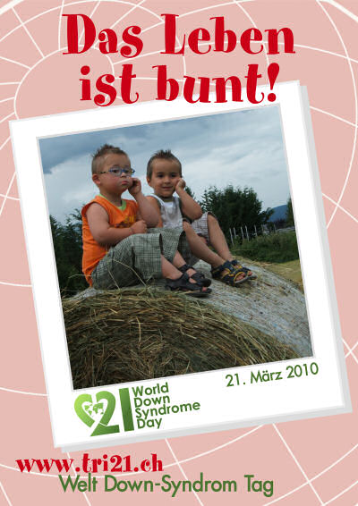 Plakataktion 2010 'Das Leben ist bunt'