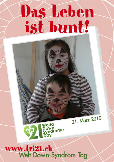 Plakataktion 2010 'Das Leben ist bunt'