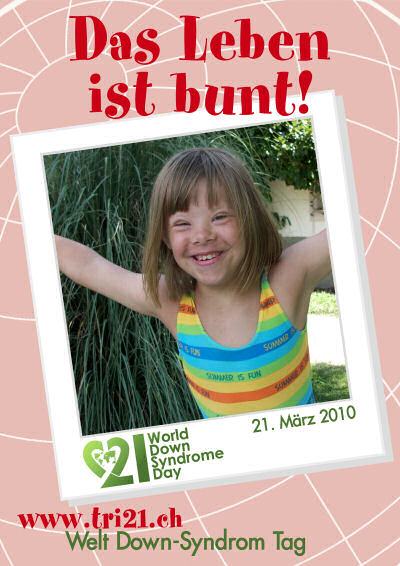 Plakataktion 2010 'Das Leben ist bunt'