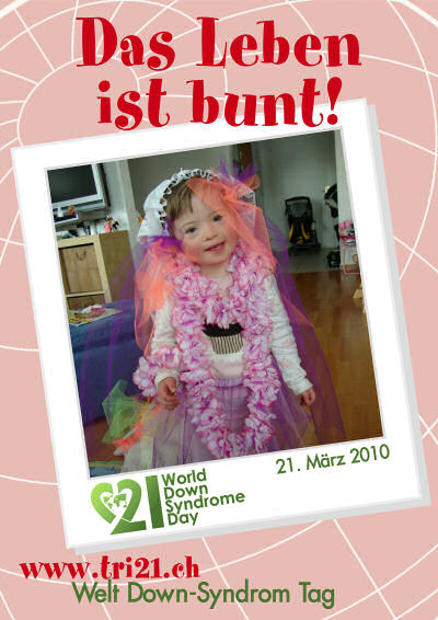 Plakataktion 2010 'Das Leben ist bunt'