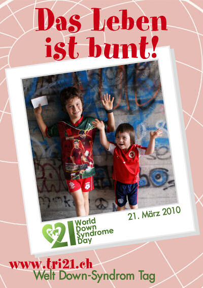 Plakataktion 2010 'Das Leben ist bunt'