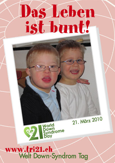 Plakataktion 2010 'Das Leben ist bunt'