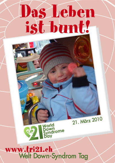 Plakataktion 2010 'Das Leben ist bunt'