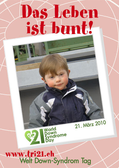 Plakataktion 2010 'Das Leben ist bunt'