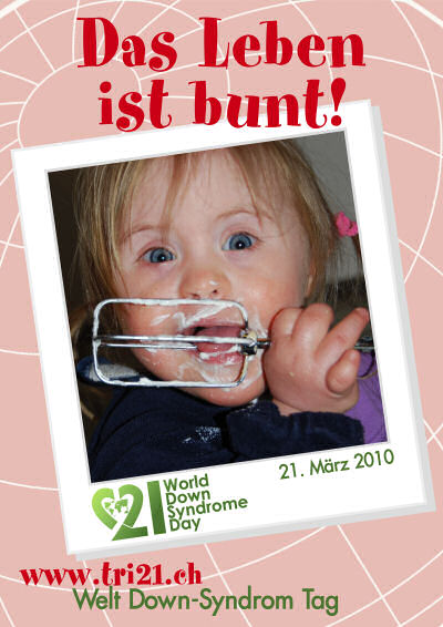 Plakataktion 2010 'Das Leben ist bunt'
