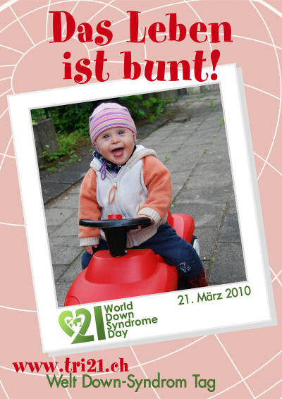 Plakataktion 2010 'Das Leben ist bunt'