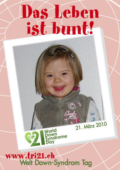 Plakataktion 2010 'Das Leben ist bunt'