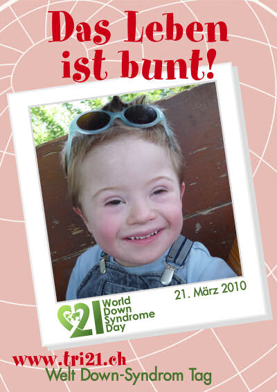 Plakataktion 2010 'Das Leben ist bunt'