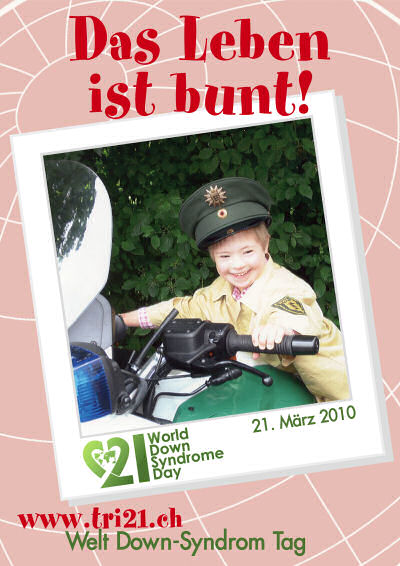 Plakataktion 2010 'Das Leben ist bunt'