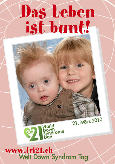 Plakataktion 2010 'Das Leben ist bunt'