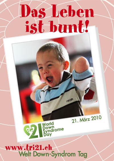 Plakataktion 2010 'Das Leben ist bunt'