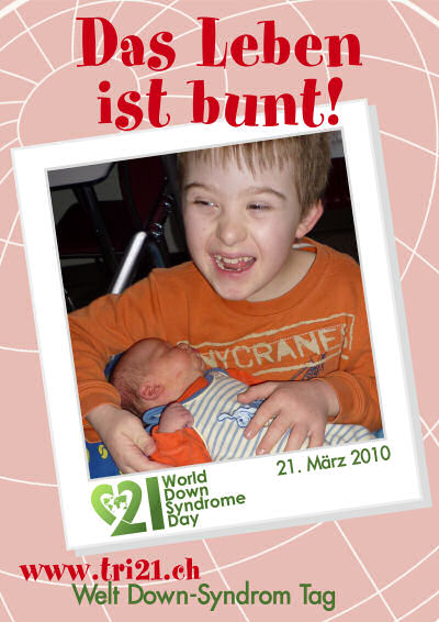 Plakataktion 2010 'Das Leben ist bunt'