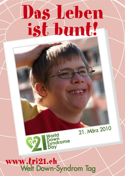 Plakataktion 2010 'Das Leben ist bunt'