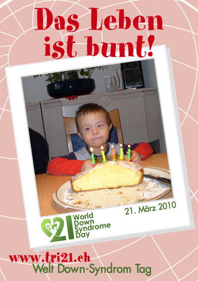 Plakataktion 2010 'Das Leben ist bunt'