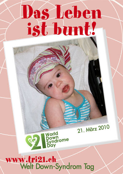 Plakataktion 2010 'Das Leben ist bunt'