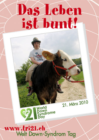 Plakataktion 2010 'Das Leben ist bunt'