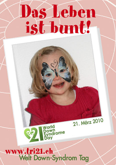 Plakataktion 2010 'Das Leben ist bunt'