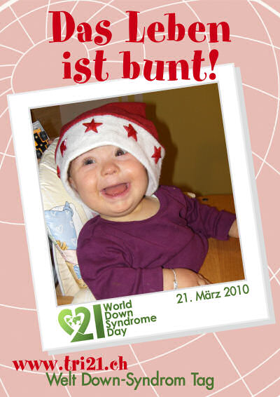Plakataktion 2010 'Das Leben ist bunt'
