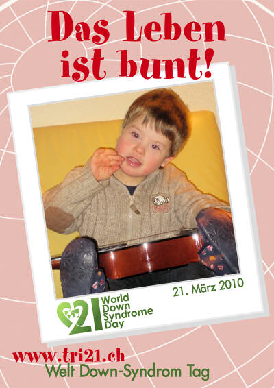 Plakataktion 2010 'Das Leben ist bunt'