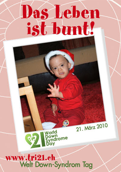 Plakataktion 2010 'Das Leben ist bunt'