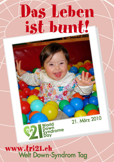 Plakataktion 2010 'Das Leben ist bunt'