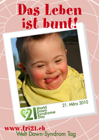 Plakataktion 2010 'Das Leben ist bunt'