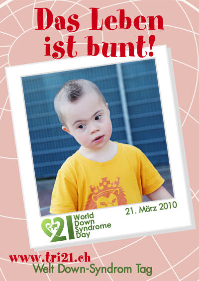 Plakataktion 2010 'Das Leben ist bunt'