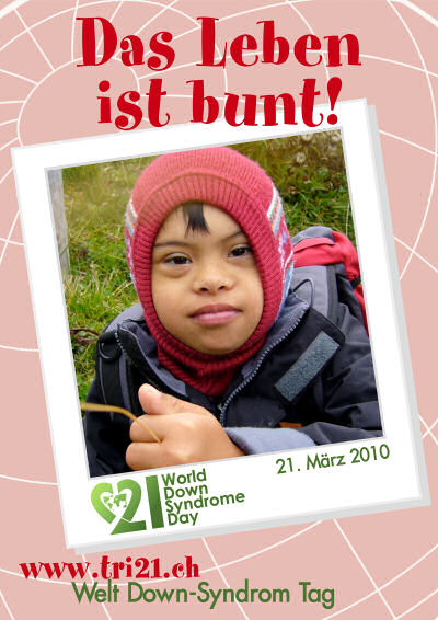 Plakataktion 2010 'Das Leben ist bunt'