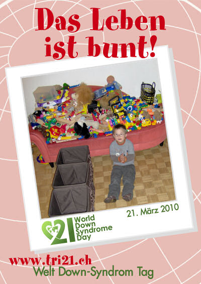 Plakataktion 2010 'Das Leben ist bunt'