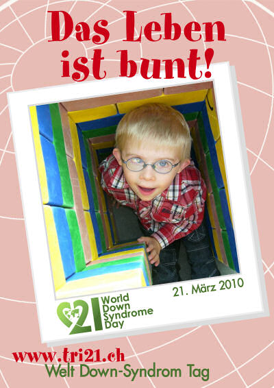 Plakataktion 2010 'Das Leben ist bunt'