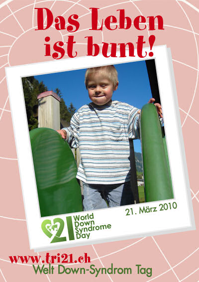 Plakataktion 2010 'Das Leben ist bunt'