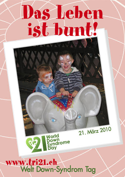 Plakataktion 2010 'Das Leben ist bunt'