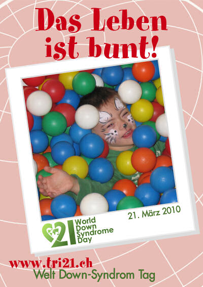 Plakataktion 2010 'Das Leben ist bunt'