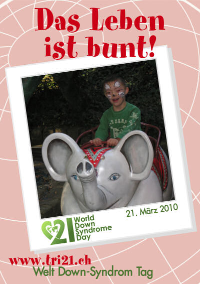 Plakataktion 2010 'Das Leben ist bunt'