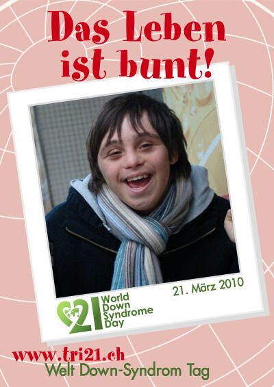 Plakataktion 2010 'Das Leben ist bunt'