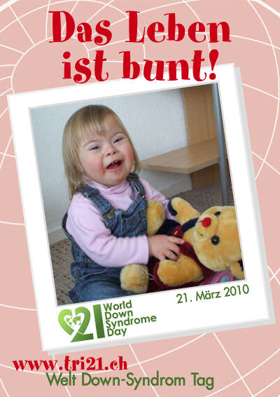 Plakataktion 2010 'Das Leben ist bunt'