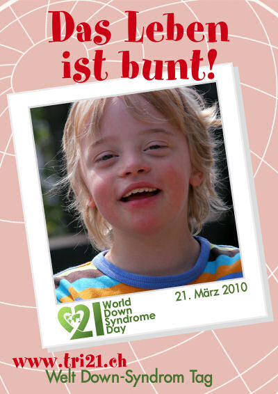 Plakataktion 2010 'Das Leben ist bunt'