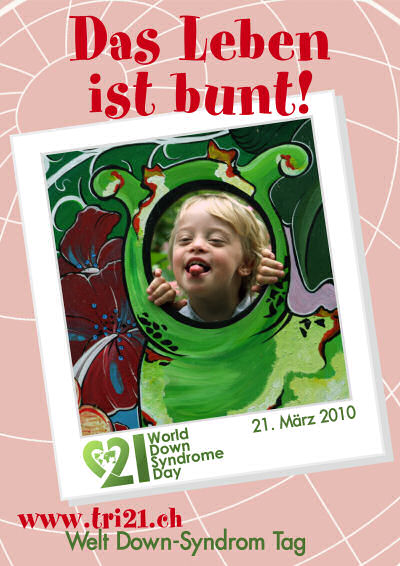 Plakataktion 2010 'Das Leben ist bunt'