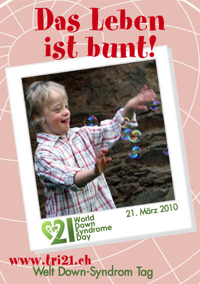 Plakataktion 2010 'Das Leben ist bunt'