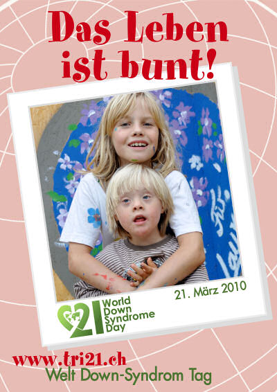 Plakataktion 2010 'Das Leben ist bunt'
