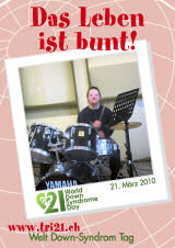 Poster zum Welt Down-Syndrom Tag 2010
