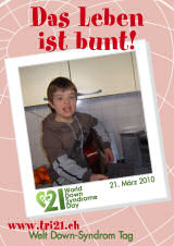 Poster zum Welt Down-Syndrom Tag 2010