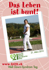 Poster zum Welt Down-Syndrom Tag 2010