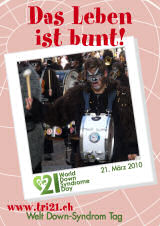 Poster zum Welt Down-Syndrom Tag 2010