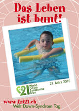 Poster zum Welt Down-Syndrom Tag 2010