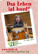 Poster zum Welt Down-Syndrom Tag 2010