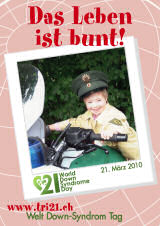Poster zum Welt Down-Syndrom Tag 2010