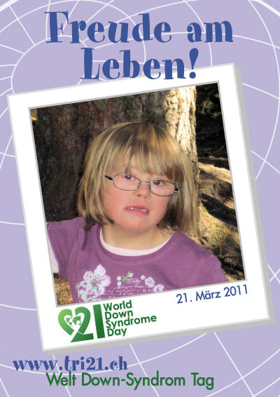 Plakataktion 2011 'Freude am Leben!'