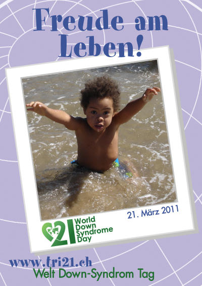 Plakataktion 2011 'Freude am Leben!'